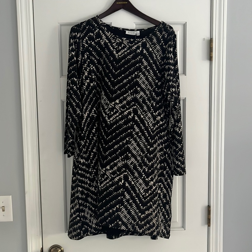 NWT Masai black tunic, size Large